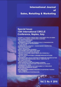 Circle International IJSRM Volume 5 Number 4 2016